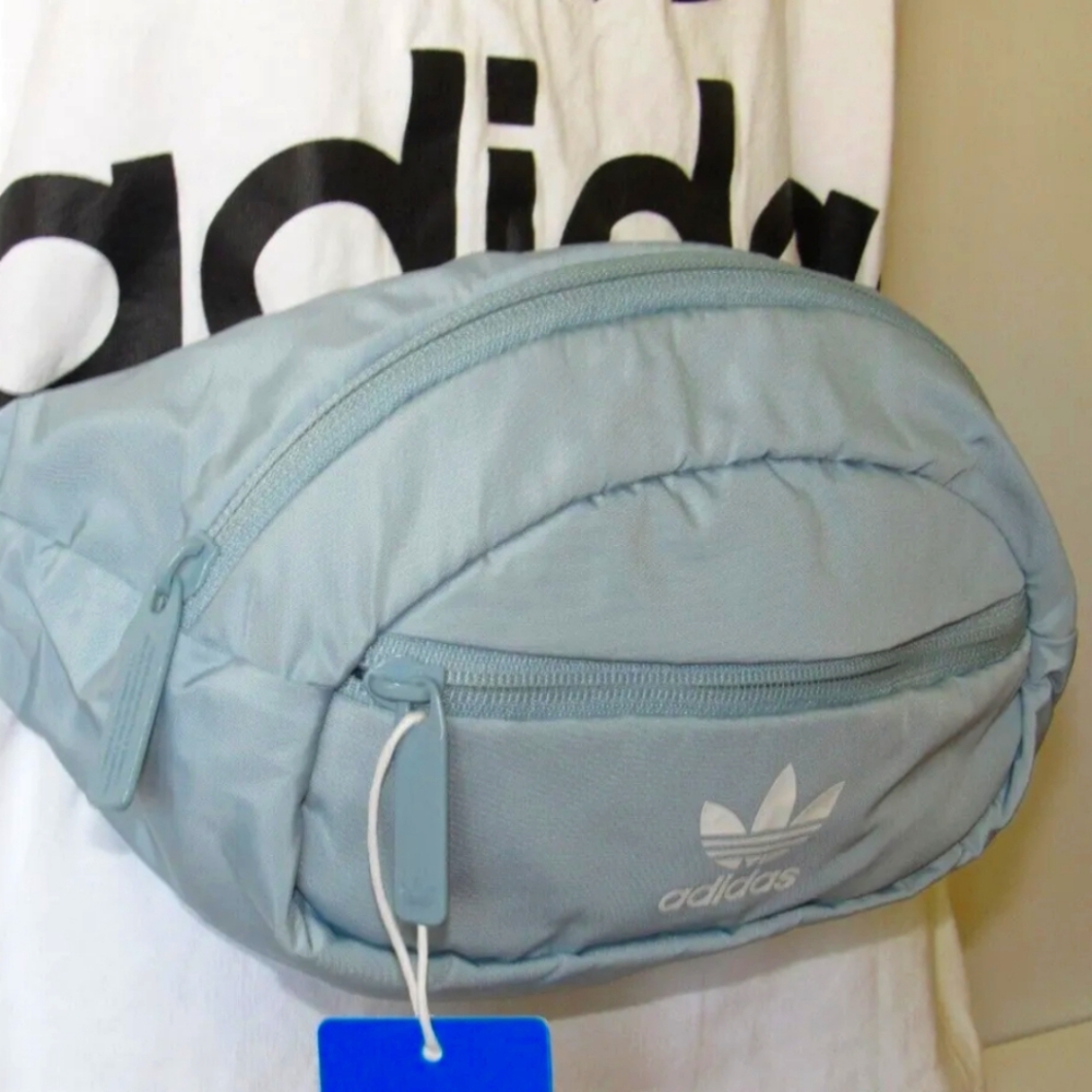 Adidas Originals Trefoil National Sling Shoulder Pack Waist Bag in Blue